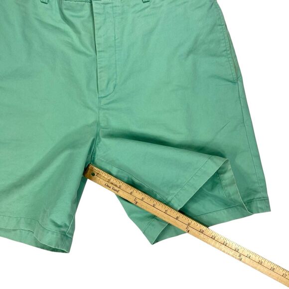 Vineyard Vines Shorts Mens Sz 36 Green The Club Prep Country Club Classic Chinos - Picture 8 of 10